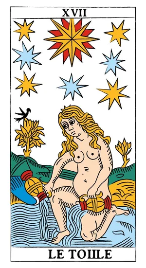 Marseille Tarot card — The Star